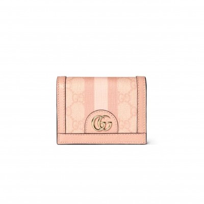 GUCCI OPHIDIA CARD CASE WALLET 523155 (17.5*3cm)