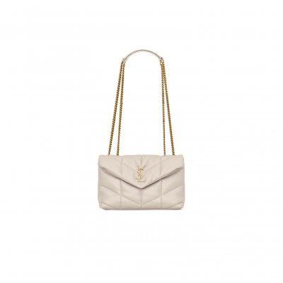 YSL TOY PUFFER IN LAMBSKIN 7593371EL079207 (23*15.5*8.5cm)