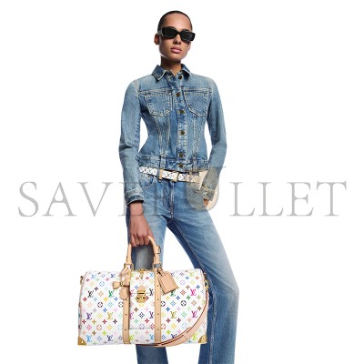 LOUIS VUITTON MASTER MURAKAMI LV X TM KEEPALL BANDOULIÈRE 45 M13742 (45*27*20cm) LOUIS VUITTON MASTER MURAKAMI LV X TM KEEPALL BANDOULIÈRE 45 M13742 (45*27*20cm)