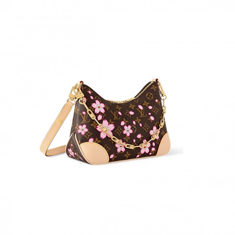LOUIS VUITTON MASTER MURAKAMI LV X TM BOULOGNE CHERRY BLOSSOM M13265 (29*16*9.5cm) 