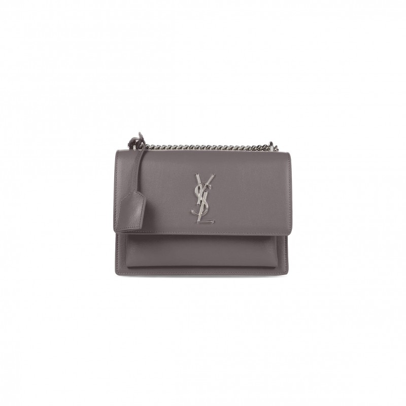 YSL SUNSET MEDIUM IN TEXTURED LEATHER 442906D420N1202 (22*16*8cm)