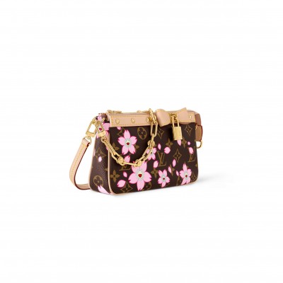 LOUIS VUITTON MASTER MURAKAMI LV × TM POCHETTE ACCESSORY M13666 (22*13*4cm) 