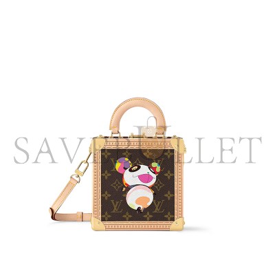 LOUIS VUITTON MASTER MURAKAMI LV X TM MINI SQUARE TRUNK M13127 (17*17*8cm) LOUIS VUITTON MASTER MURAKAMI LV X TM MINI SQUARE TRUNK M13127 (17*17*8cm)