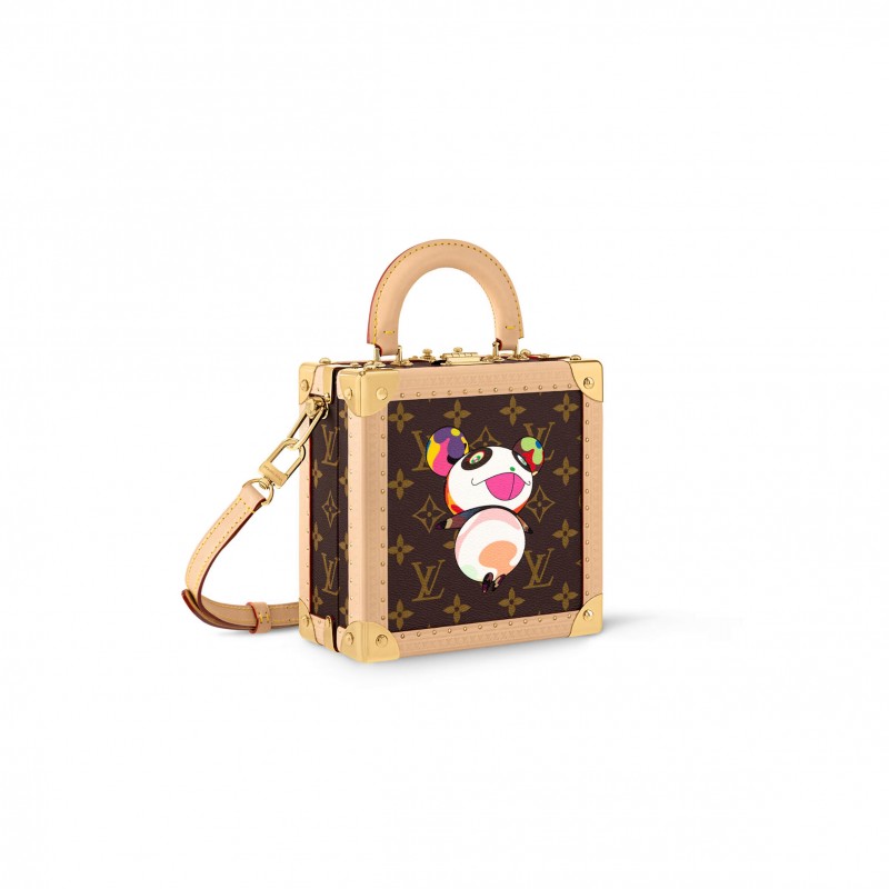 LOUIS VUITTON MASTER MURAKAMI LV X TM MINI SQUARE TRUNK M13127 (17*17*8cm) LOUIS VUITTON MASTER MURAKAMI LV X TM MINI SQUARE TRUNK M13127 (17*17*8cm)