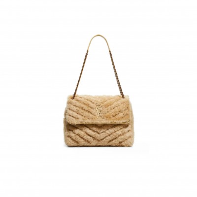 YSL NIKI MEDIUM IN SHEARLING 498894255477 (28*20.5*8.5cm) YSL NIKI MEDIUM IN SHEARLING 498894255477 (28*20.5*8.5cm)