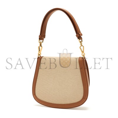 YSL VOLTAIRE TOP HANDLE IN CANVAS AND LEATHER 818896FACW69856 (21*17.5*8cm) YSL VOLTAIRE TOP HANDLE IN CANVAS AND LEATHER 818896FACW69856 (21*17.5*8cm)
