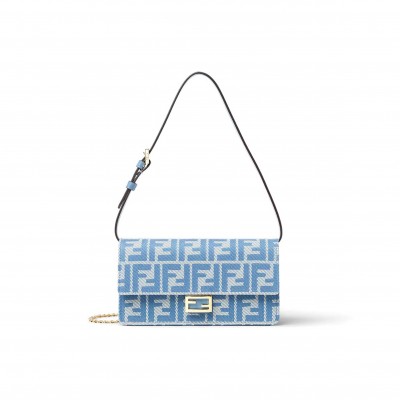 FENDI WALLET ON CHAIN BAGUETTE 8M0498AUNJF1SKL (21*11.5*5cm)