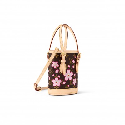 LOUIS VUITTON MASTER MURAKAMI LV X TM NANO BUCKET M13417 (17*13*9cm)