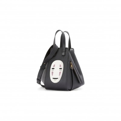 LOEWE X STUDIO GHIBLI HAMMOCK COMPACT BAG IN CLASSIC CALFSKIN A538S35X36-1100 (30*25*13.5cm)