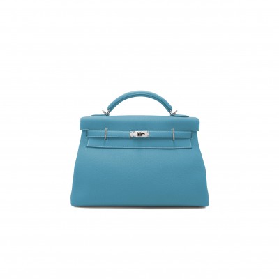 HERMES TOGO MAXI KELLY 42 RETOURNE PALLADIUM HARDWARE 19272 (42*27*17cm)