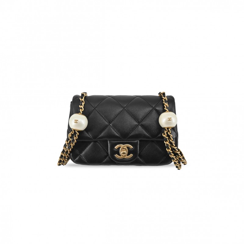 CHANEL MASTER MINI FLAP BAG AS4817 (17*11.5*5cm)