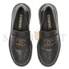 CHANEL COCO MARK MATELASSE 24B LEATHER LOAFER G45921 