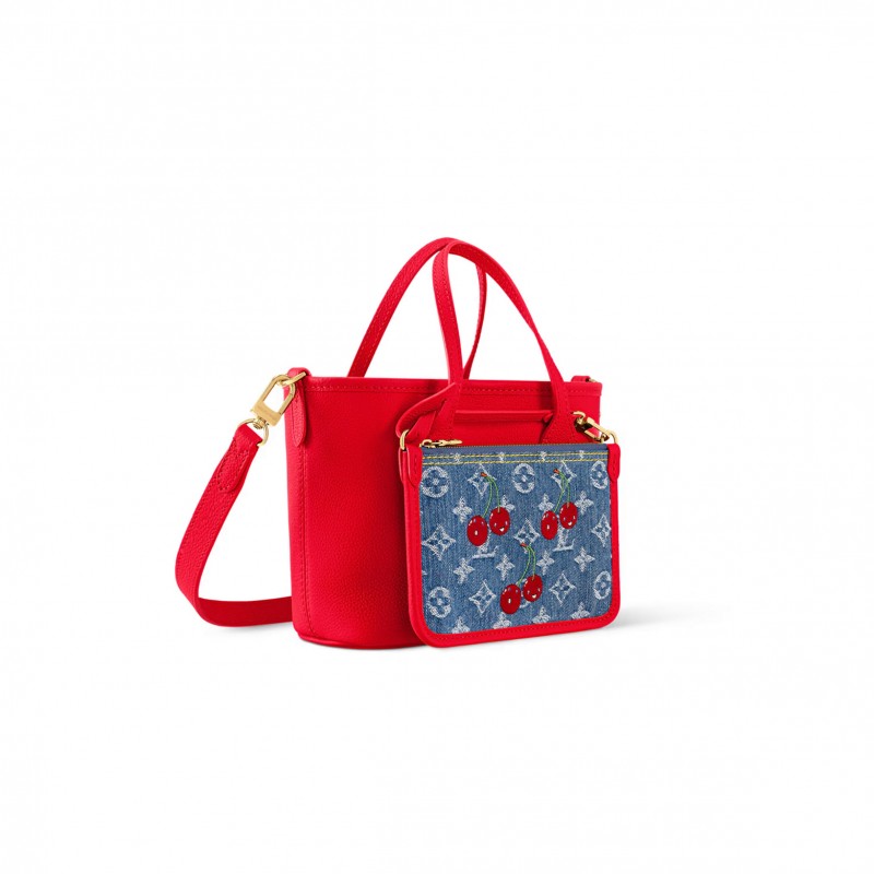 LOUIS VUITTON MASTER MURAKAMI LV X TM NEVERFULL INSIDE OUT BB M14997 (26*17*11cm) LOUIS VUITTON MASTER MURAKAMI LV X TM NEVERFULL INSIDE OUT BB M14997 (26*17*11cm)