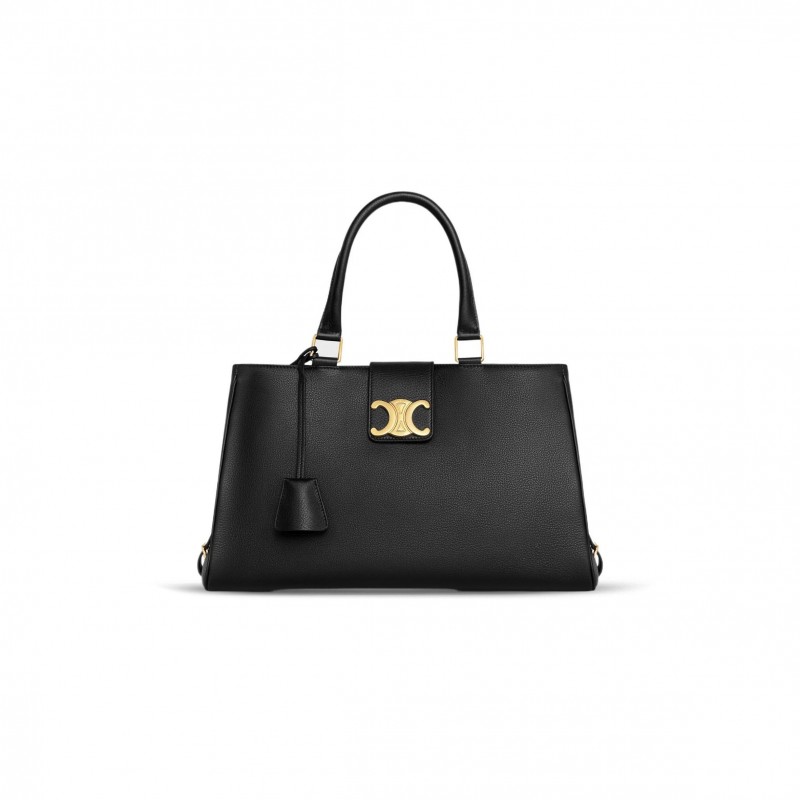 CELINE MEDIUM CROSSBODY BAG IN APPOLINE SOFT COWHIDE 114963FK6.38NO (37.5*22*16cm)