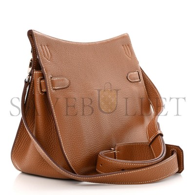 HERMÈS MASTER GOLD CLÉMENCE JYPSIÈRE 28 (28*22*12cm) 