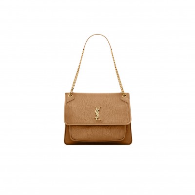 YSL NIKI LARGE IN GRAINED LAMBSKIN 803777AACYT2760 (32*23*9cm)