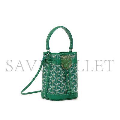 GOYARD PETIT FLOT MINI BUCKET BAG PEFLOTMINTY09CL09P (17.5*12*10cm) GOYARD PETIT FLOT MINI BUCKET BAG PEFLOTMINTY09CL09P (17.5*12*10cm)