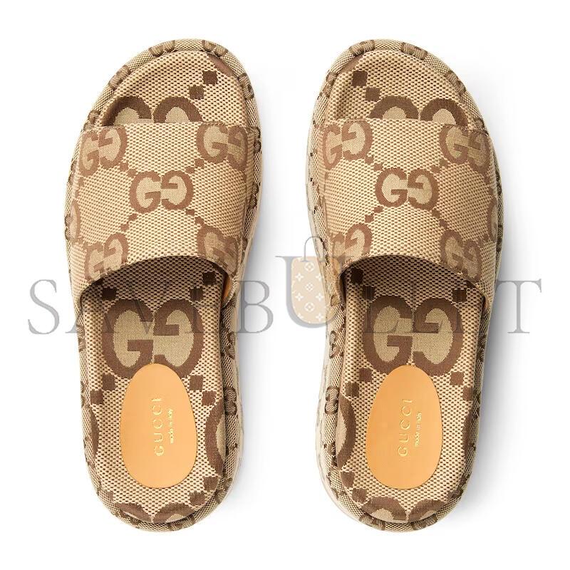 GUCCI WOMEN'S PLATFORM SLIDE SANDAL 623212 GUCCI WOMEN'S PLATFORM SLIDE SANDAL 623212