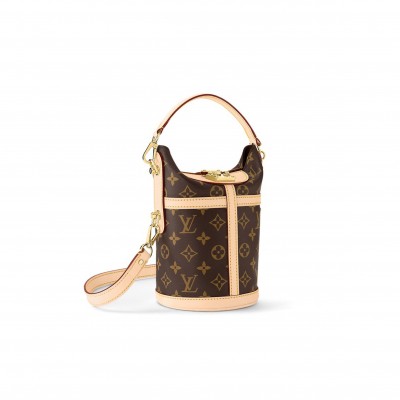 LOUIS VUITTON MASTER DUFFLE BAG MONOGRAM BROWN M43587 (22*23*14cm)