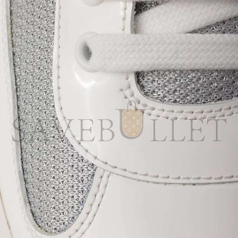 PRADA PATENT LEATHER AND TECHNICAL FABRIC PRADA AMERICA'S CUP SNEAKERS 4E3400