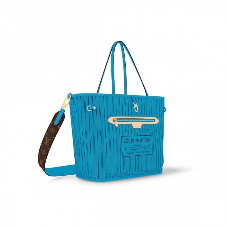 LOUIS VUITTON MASTER NEVERFULL BANDOULIÈRE INSIDE OUT MM M13753 (31*28*14cm) LOUIS VUITTON MASTER NEVERFULL BANDOULIÈRE INSIDE OUT MM M13753 (31*28*14cm)