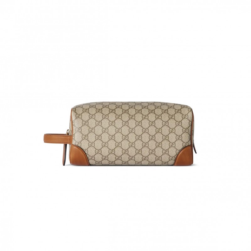 GUCCI GG EMBLEM MEDIUM TOILETRY CASE 821163 (28*14*14cm)