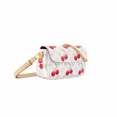 LOUIS VUITTON MASTER MURAKAMI TAKASHI CHERRY WALLET ON CHAIN M14239 (23.5*12*4.3cm)
