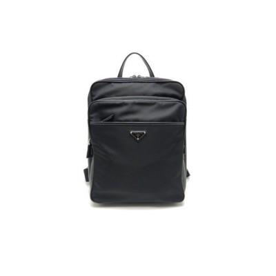 PRADA BLACK NYLON BACKPACK FOR MEN 2VZ064 (35*26*12cm) PRADA BLACK NYLON BACKPACK FOR MEN 2VZ064 (35*26*12cm)