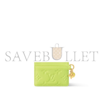 LOUIS VUITTON MASTER LV CHARMS CARD HOLDER M13645 (10*7*0.3cm) 