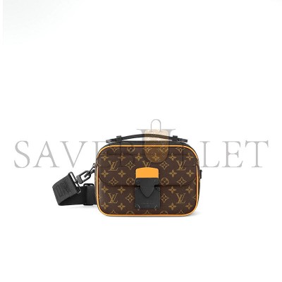 LOUIS VUITTON S-LOCK MESSENGER BAG M46688 (22*18*8cm) LOUIS VUITTON S-LOCK MESSENGER BAG M46688 (22*18*8cm)