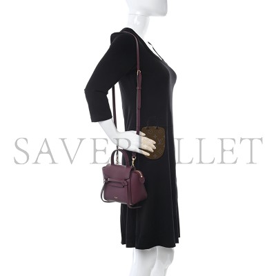 CELINE GRAINED CALFSKIN PICO BELT BAG ACAI 1090152 (15*14*9cm) CELINE GRAINED CALFSKIN PICO BELT BAG ACAI 1090152 (15*14*9cm)