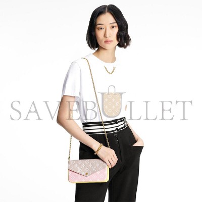 LOUIS VUITTON MASTER POCHETTE FÉLICIE CHAIN BAG M81359 (21*12*3cm) LOUIS VUITTON MASTER POCHETTE FÉLICIE CHAIN BAG M81359 (21*12*3cm)