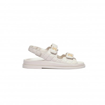 CHANEL SANDALS SHINY LAMBSKIN G35927