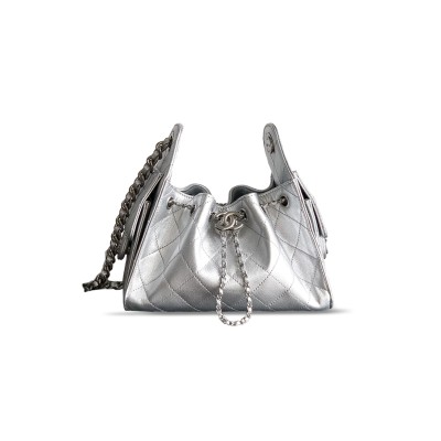 CHANEL MASTER 25 MINI HOBO BAG GRAINED CALFSKIN AS5631 (22*20*12.5cm)