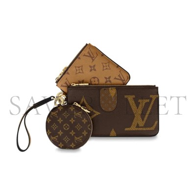 LOUIS VUITTON MASTER TRIO POUCH M68756 (19.5*11.5*3cm) LOUIS VUITTON MASTER TRIO POUCH M68756 (19.5*11.5*3cm)
