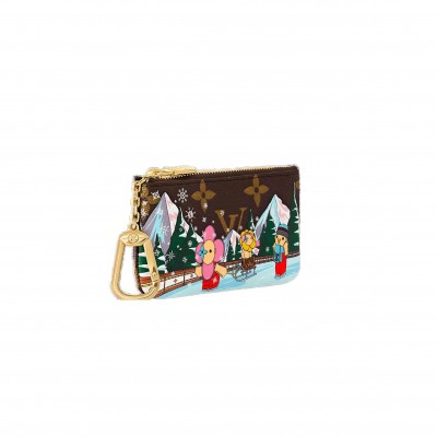 LOUIS VUITTON MASTER KEY POUCH COATED CANVAS M82620 (12*7cm) 