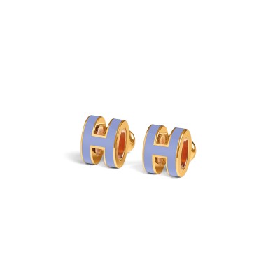 HERMES MINI POP H EARRINGS H608002FP11 01 HERMES MINI POP H EARRINGS H608002FP11 01