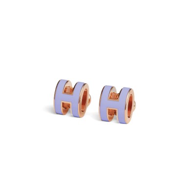 HERMES MINI POP H EARRINGS H608002FP11 02 HERMES MINI POP H EARRINGS H608002FP11 02