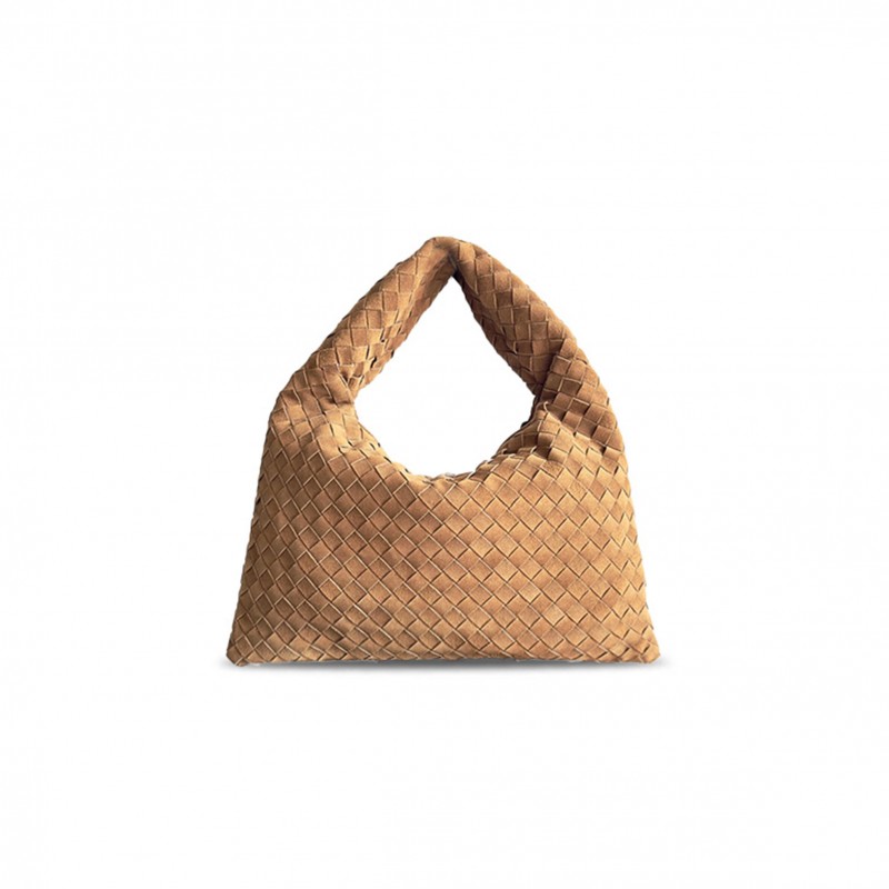 BOTTEGA VENETA HOP MEDIUM SUEDE TOTE BAG 763966 (41*20*8cm)