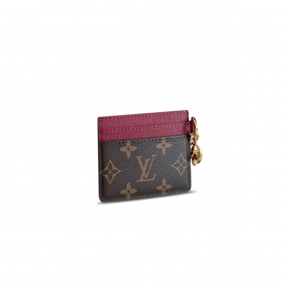 LOUIS VUITTON MASTER LV CHARMS CARD HOLDER M82739 (10*7*0.3cm) LOUIS VUITTON MASTER LV CHARMS CARD HOLDER M82739 (10*7*0.3cm)