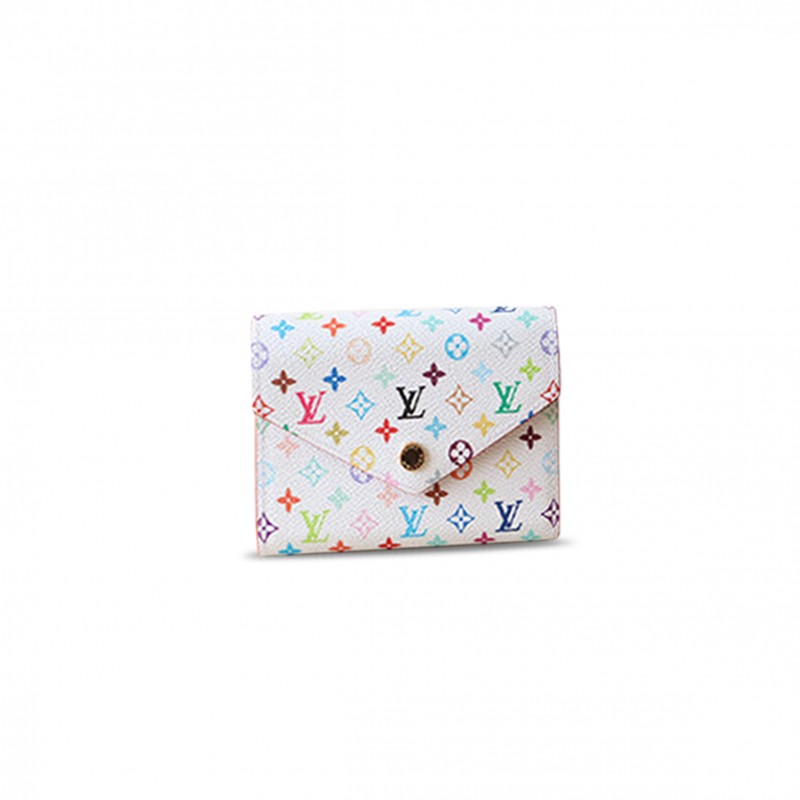LOUIS VUITTON MASTER MURAKAMI LV X TM VICTORINE WALLET M14163 (12*9.5*2.5cm)
