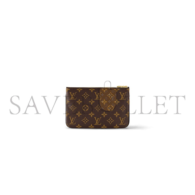 LOUIS VUITTON MASTER DOUBLE ZIP POCHETTE M69203 (20*12.5*3cm)
