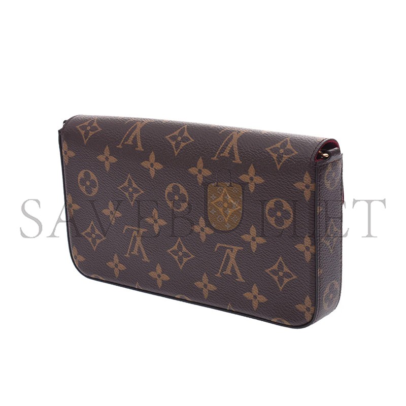 LOUIS VUITTON MASTER FÉLICIE POCHETTE M61276 (21*12*3cm)