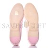 CHANEL LAMBSKIN CC CAP TOE BALLERINA FLATS LIGHT PINK 763271