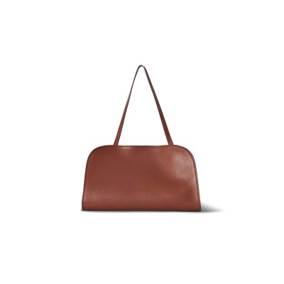 THE ROW PEGGY CLUTCH IN LEATHER W1774L72NBAS (28*15*11cm)