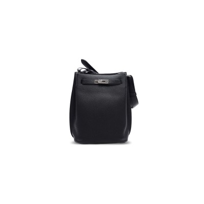HERMÈS SO KELLY 22 TOGO PALLADIUM HARDWARE (30*22*9cm)