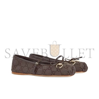 GUCCI HORSEBIT CANVAS BUCKLE SQUARE-TOE FLAT SHOES 814321 GUCCI HORSEBIT CANVAS BUCKLE SQUARE-TOE FLAT SHOES 814321