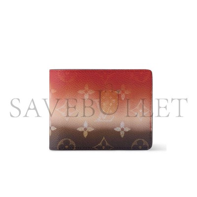 LOUIS VUITTON MASTER MONOGRAM PIGMENT SLENDER WALLET M28006 (11.5*9*1.5cm) LOUIS VUITTON MASTER MONOGRAM PIGMENT SLENDER WALLET M28006 (11.5*9*1.5cm)