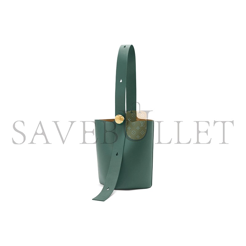 LOEWE MEDIUM PEBBLE BUCKET IN SMOOTH CALFSKIN AANBBBWX01 (28*24.5*23.5cm)