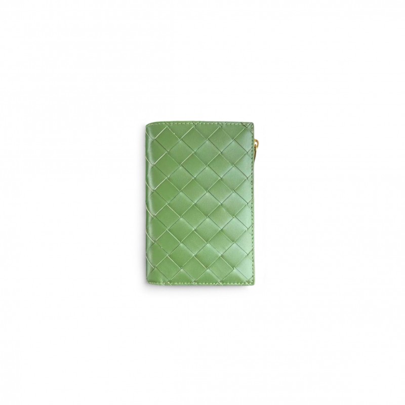 BOTTEGA VENETA INTRECCIATO MEDIUM BI-FOLD WALLET 749940 (14.5*9.3*2cm)
